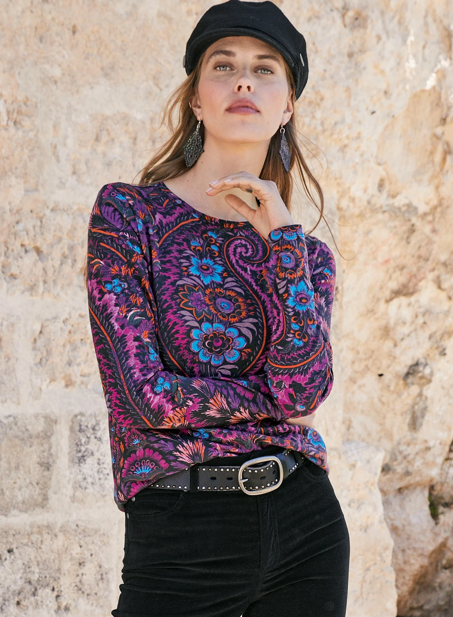 Paisley Tee