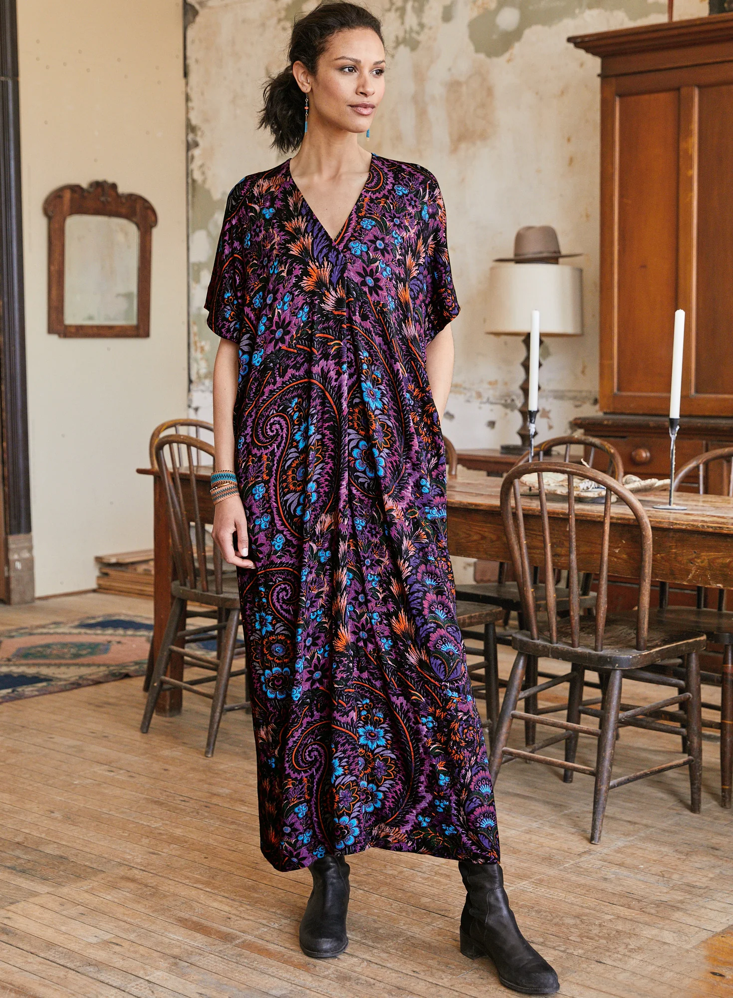 Paisley Thebes Dress