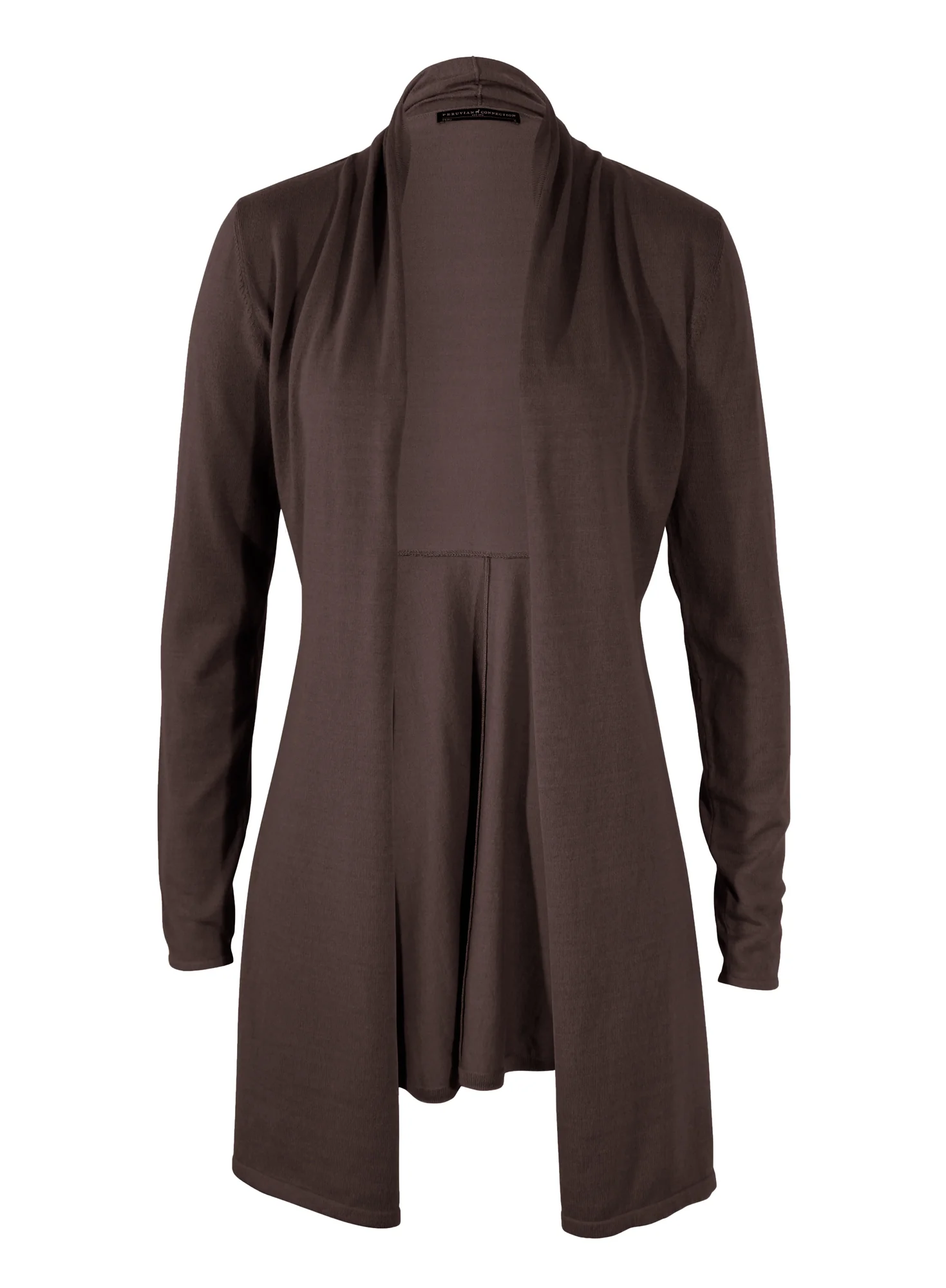 Peplum Back Cardigan
