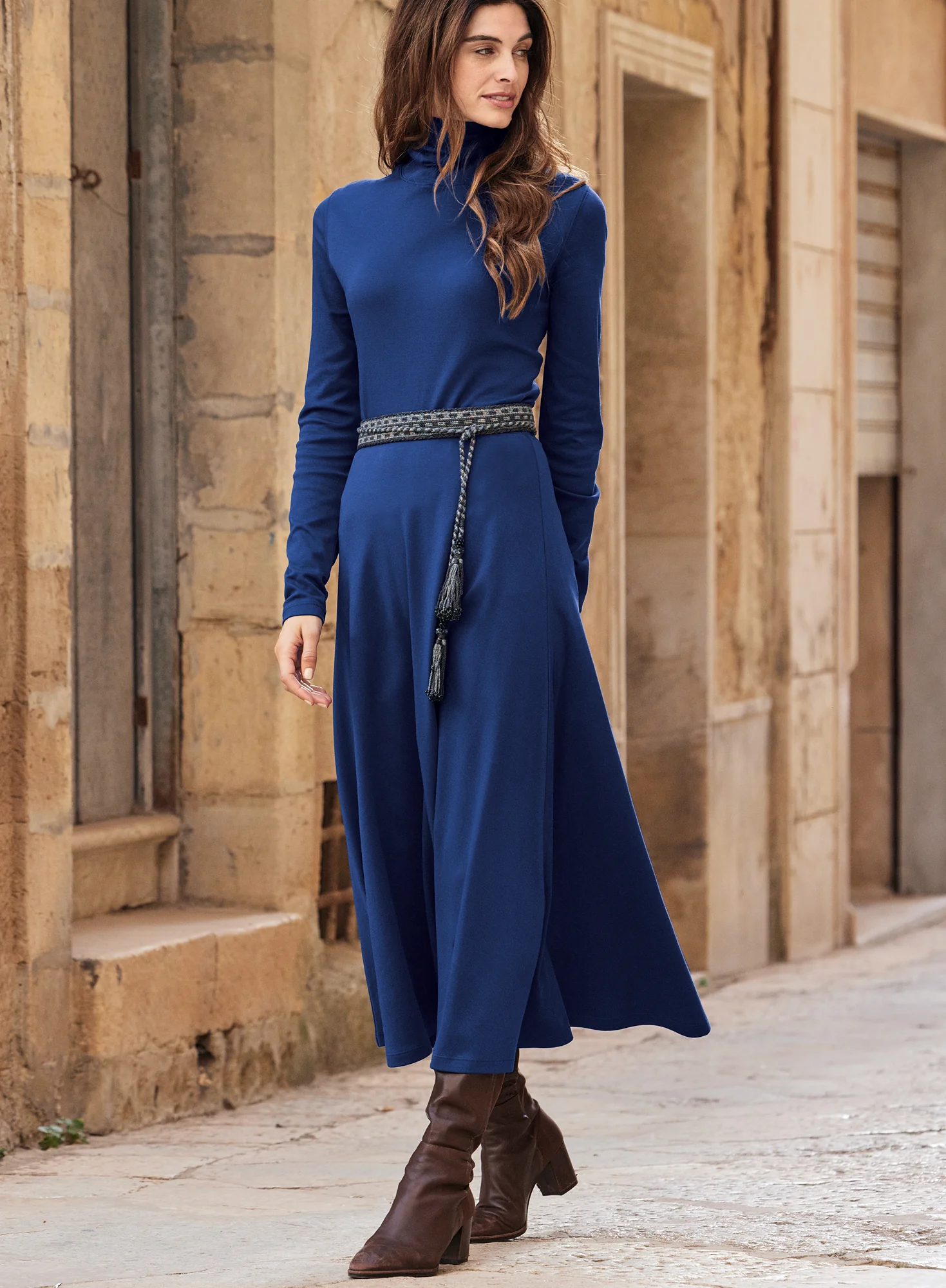 Pima Flared Skirt - Image 3
