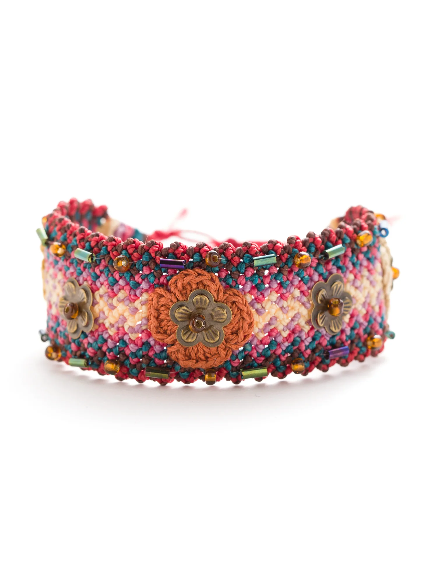 Plum Garland Bracelet
