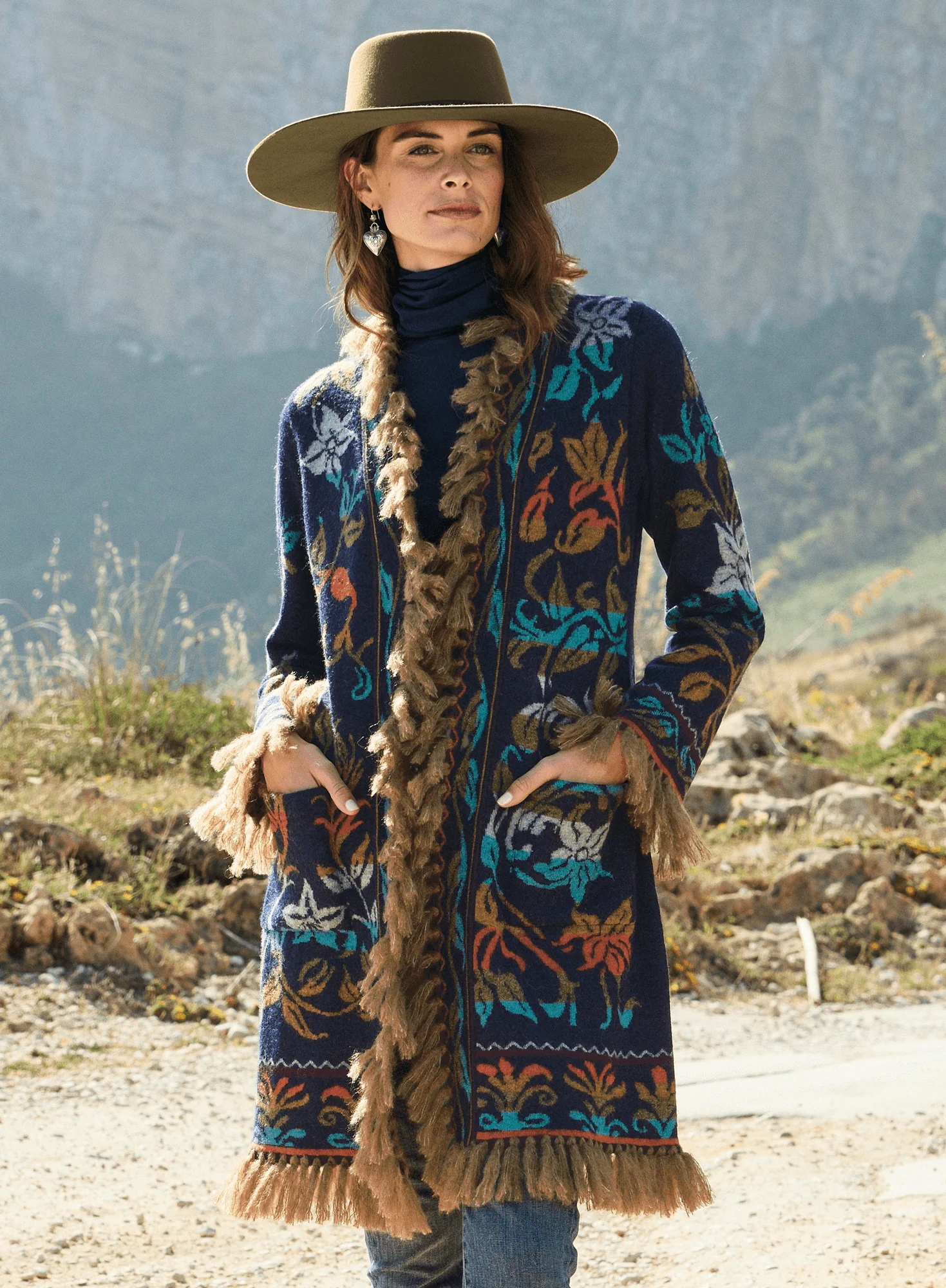 Portobello Knit Coat - Image 4