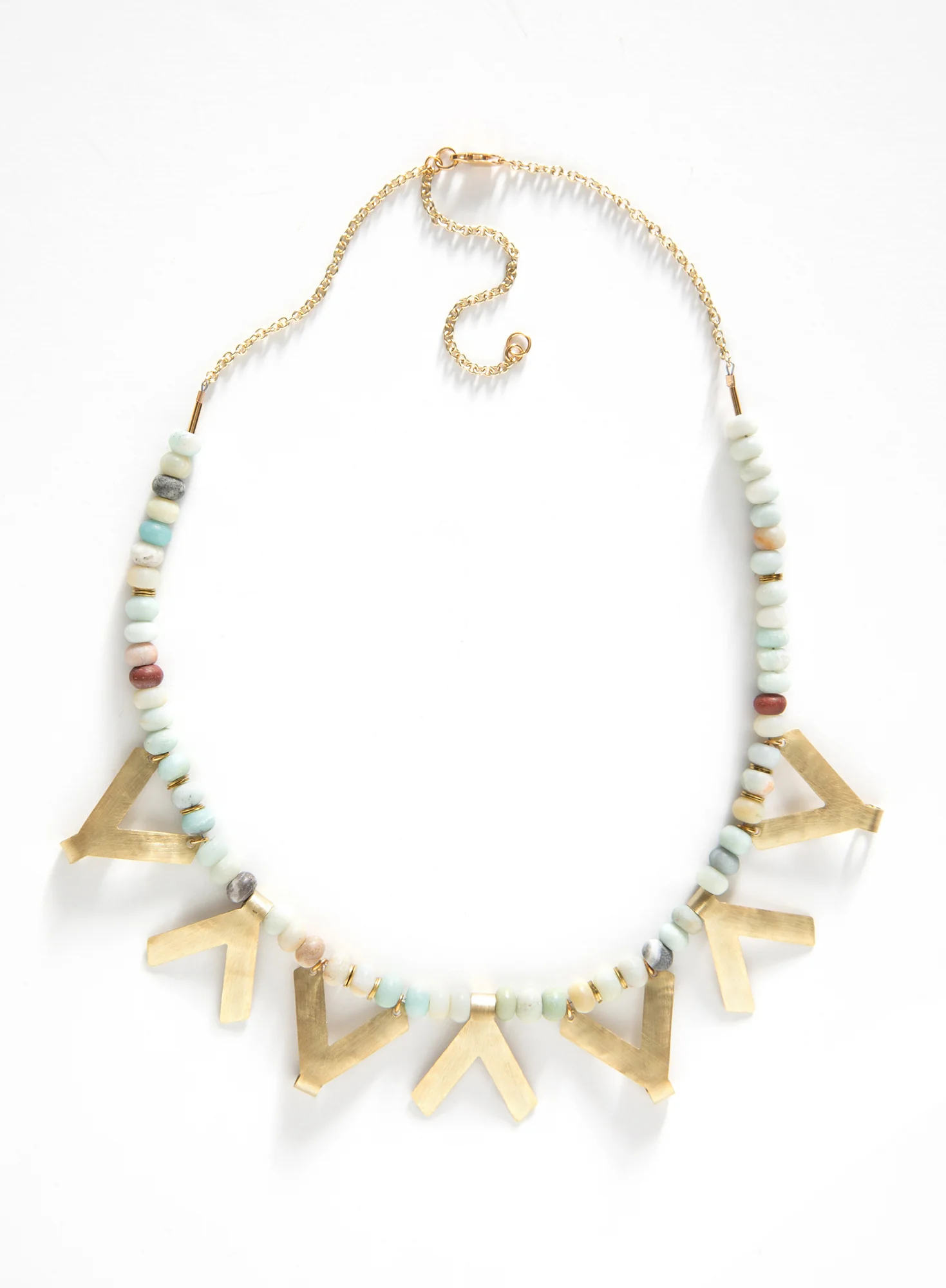 Qala Amazonite Bead Necklace