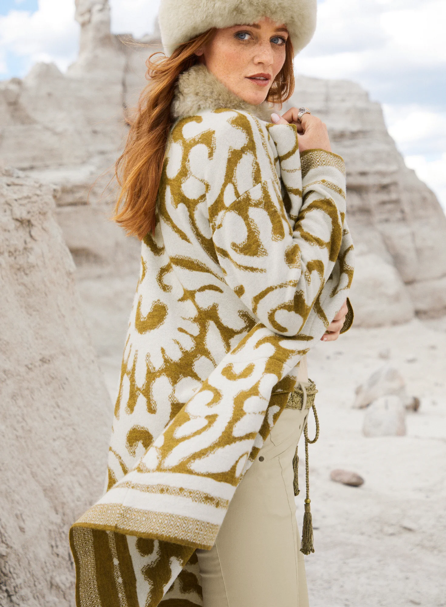 Rajasthan Knit Coat - Image 6