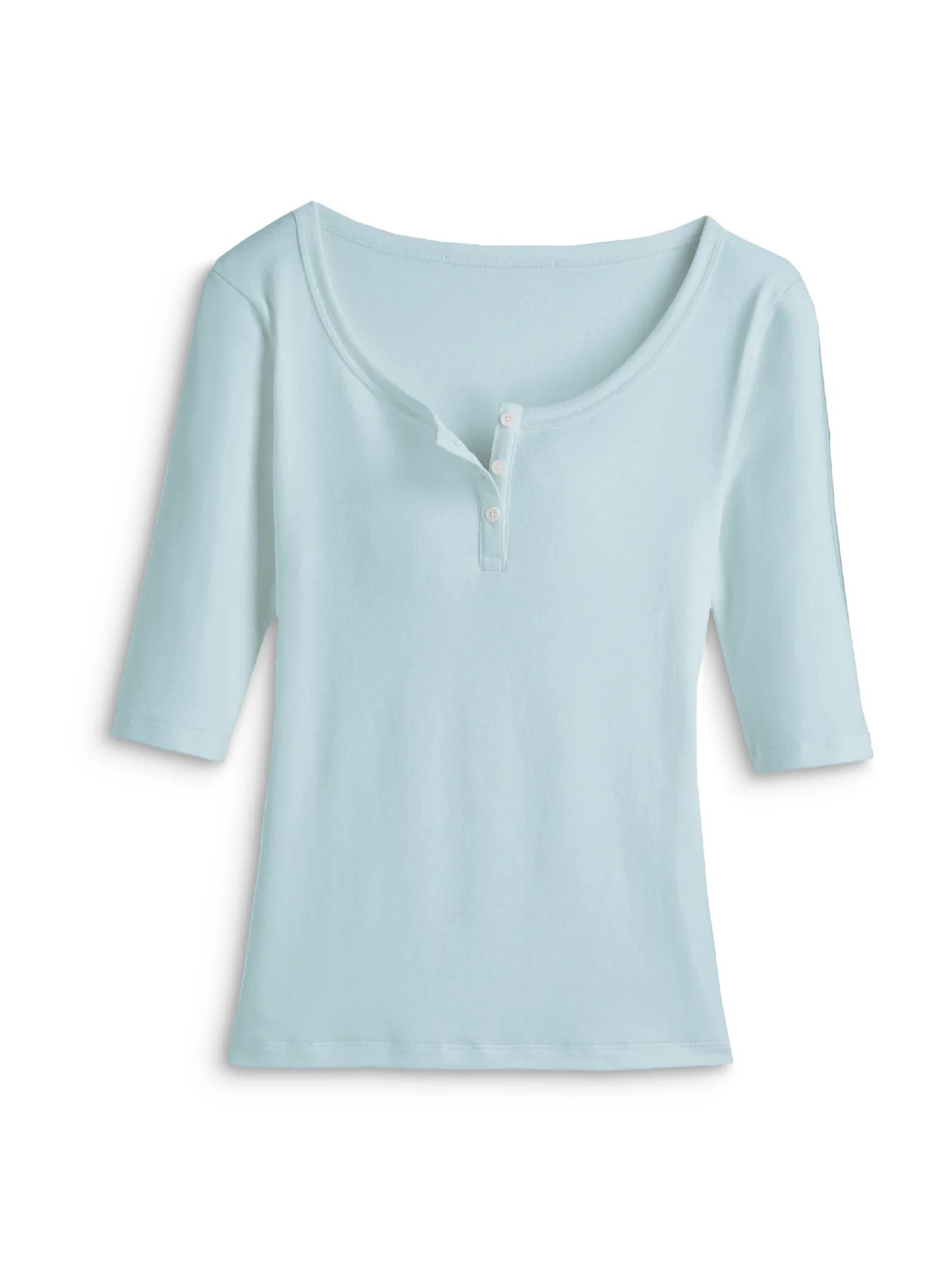 Rib Knit Henley
