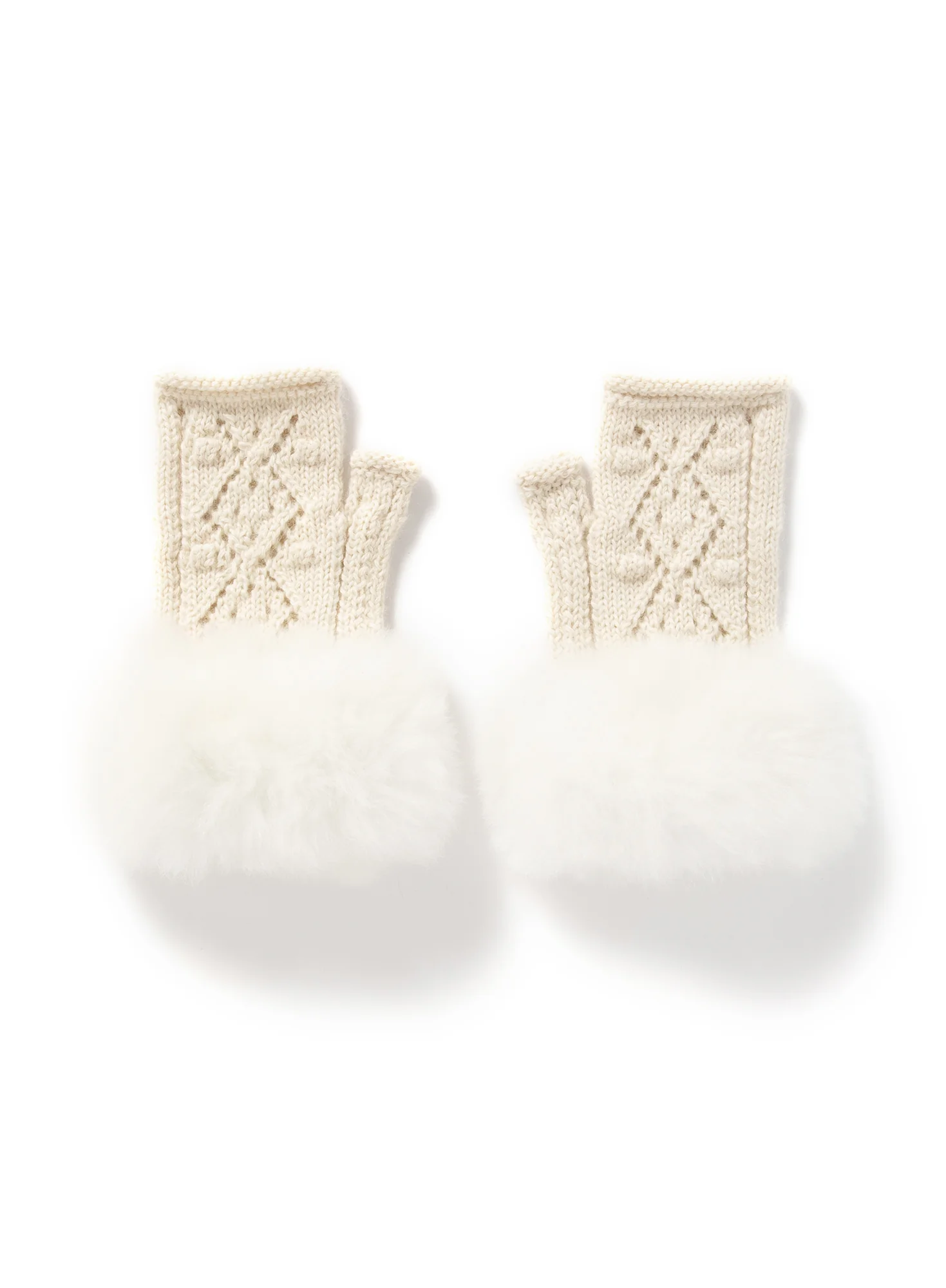 Snow Day Fingerless Gloves
