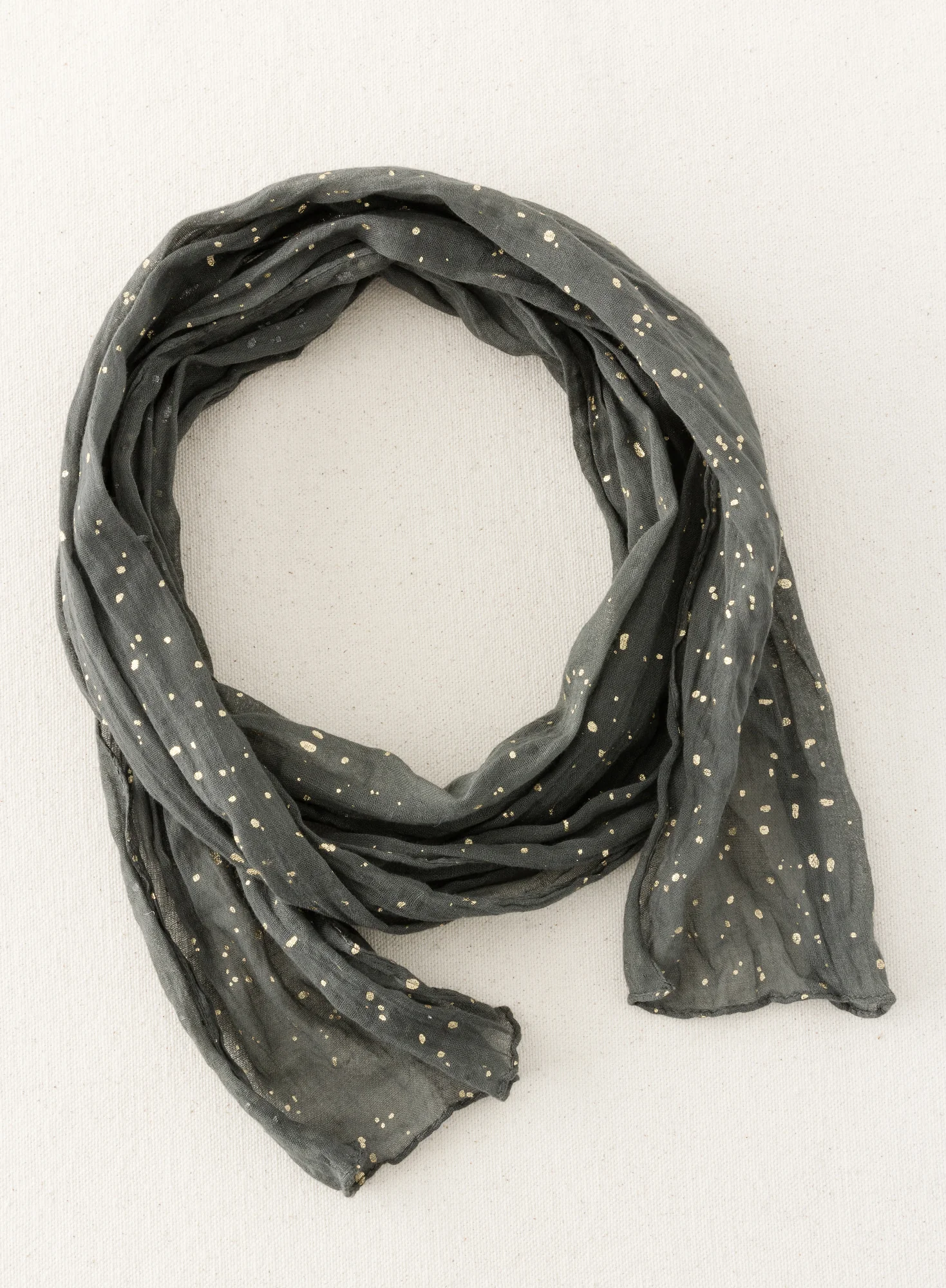 Speckled Skinny Scarf