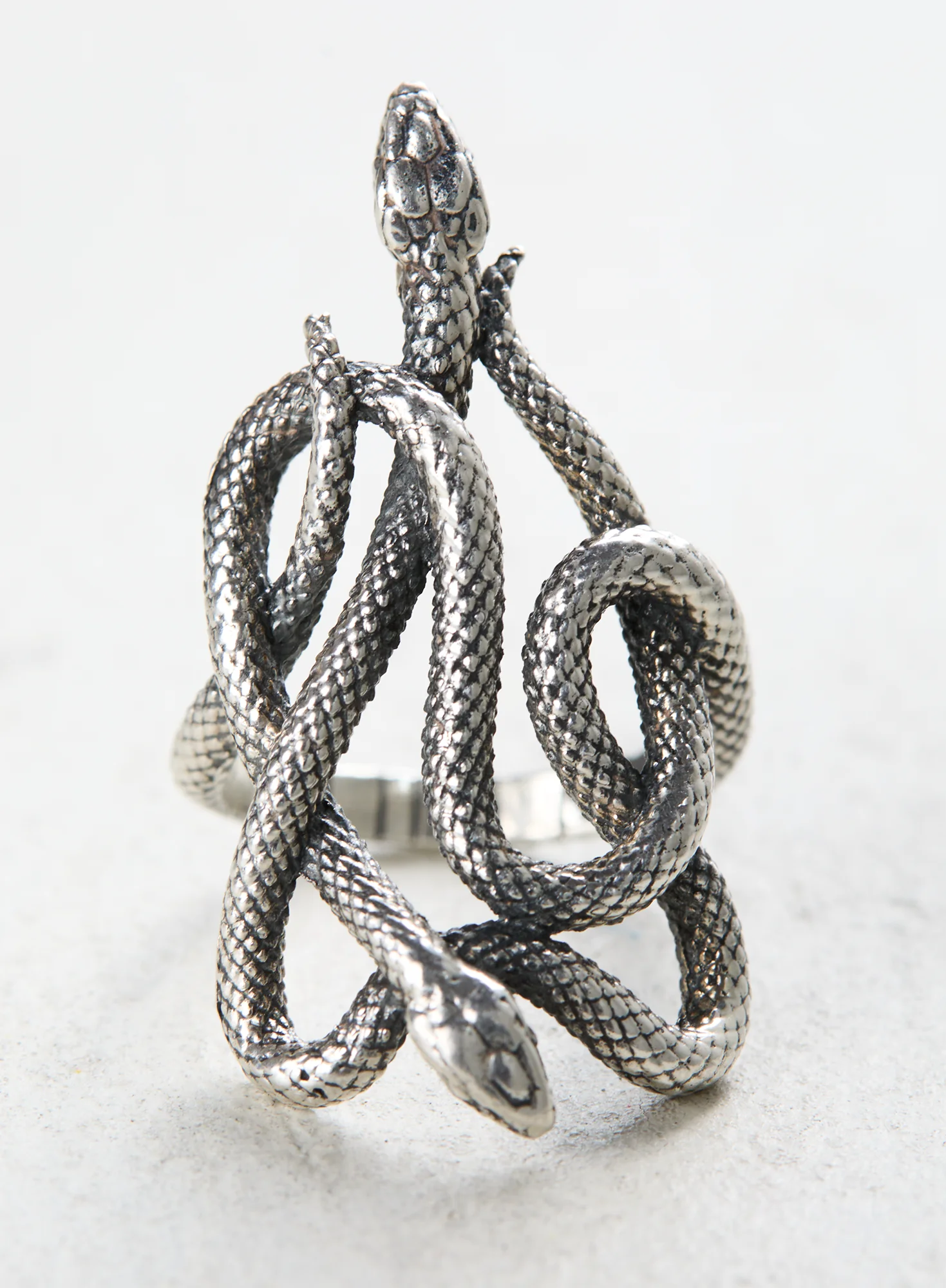 Sterling Serpente Ring - Image 3