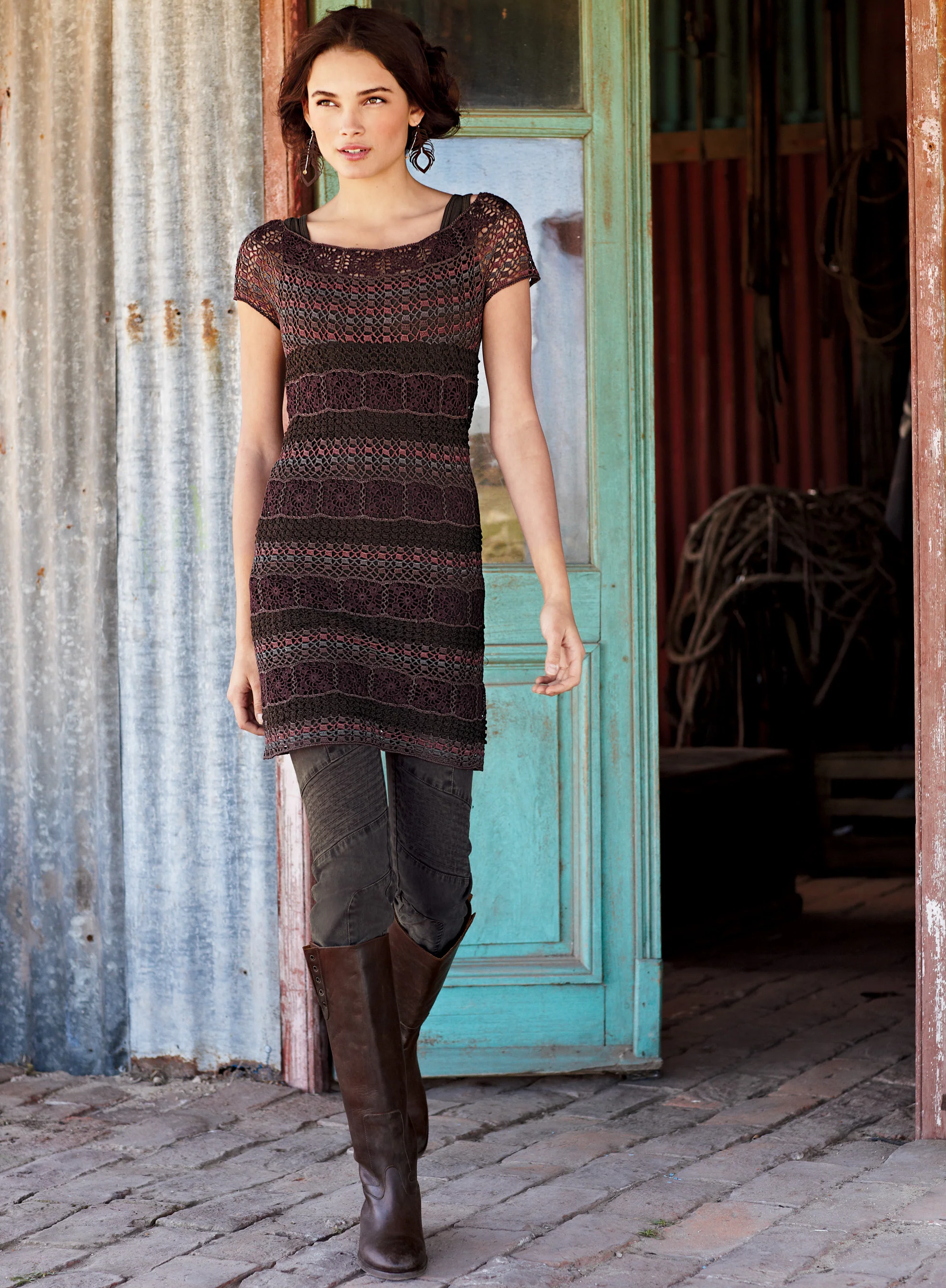 Strata Tunic Dress - Image 2