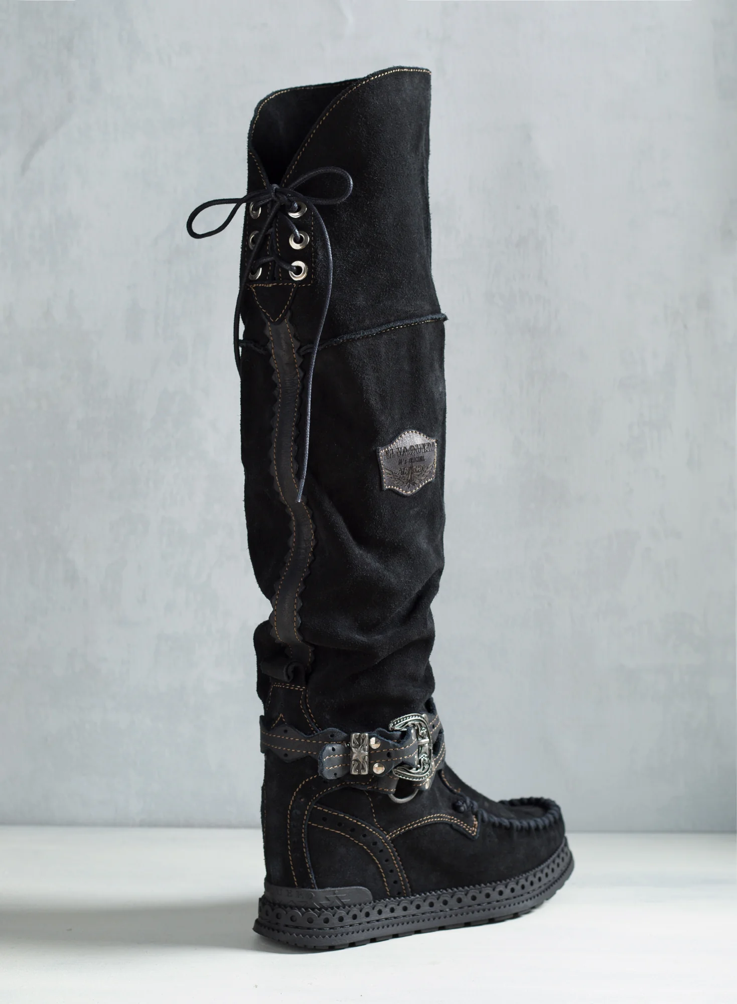 Suede Huntress Boots - Image 13