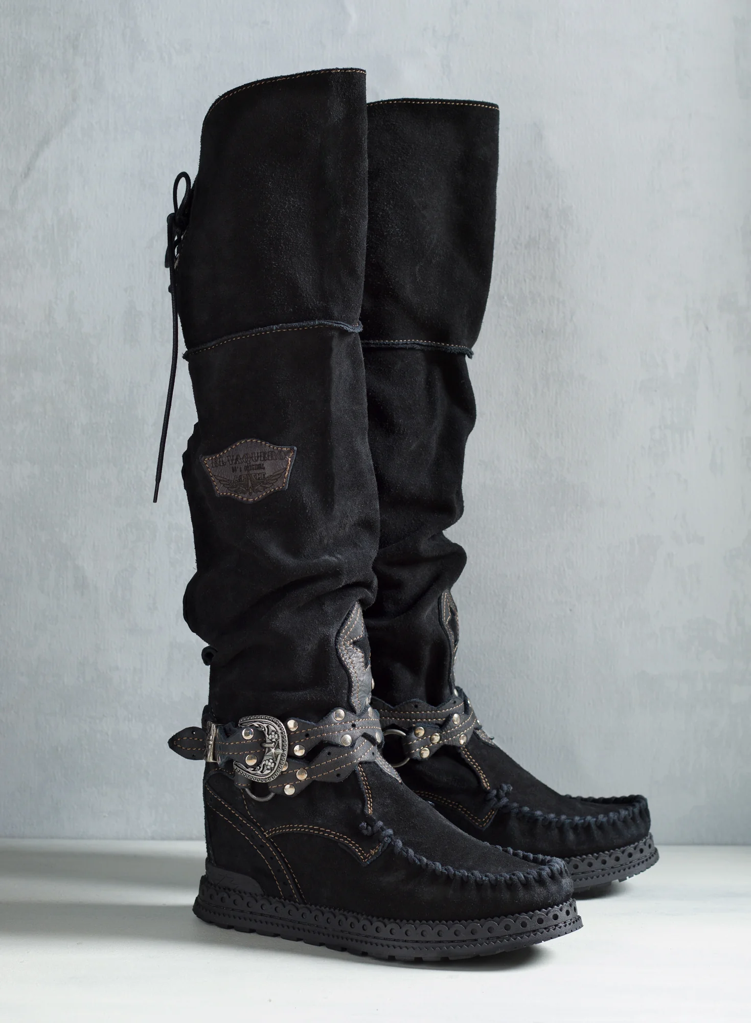 Suede Huntress Boots - Image 14