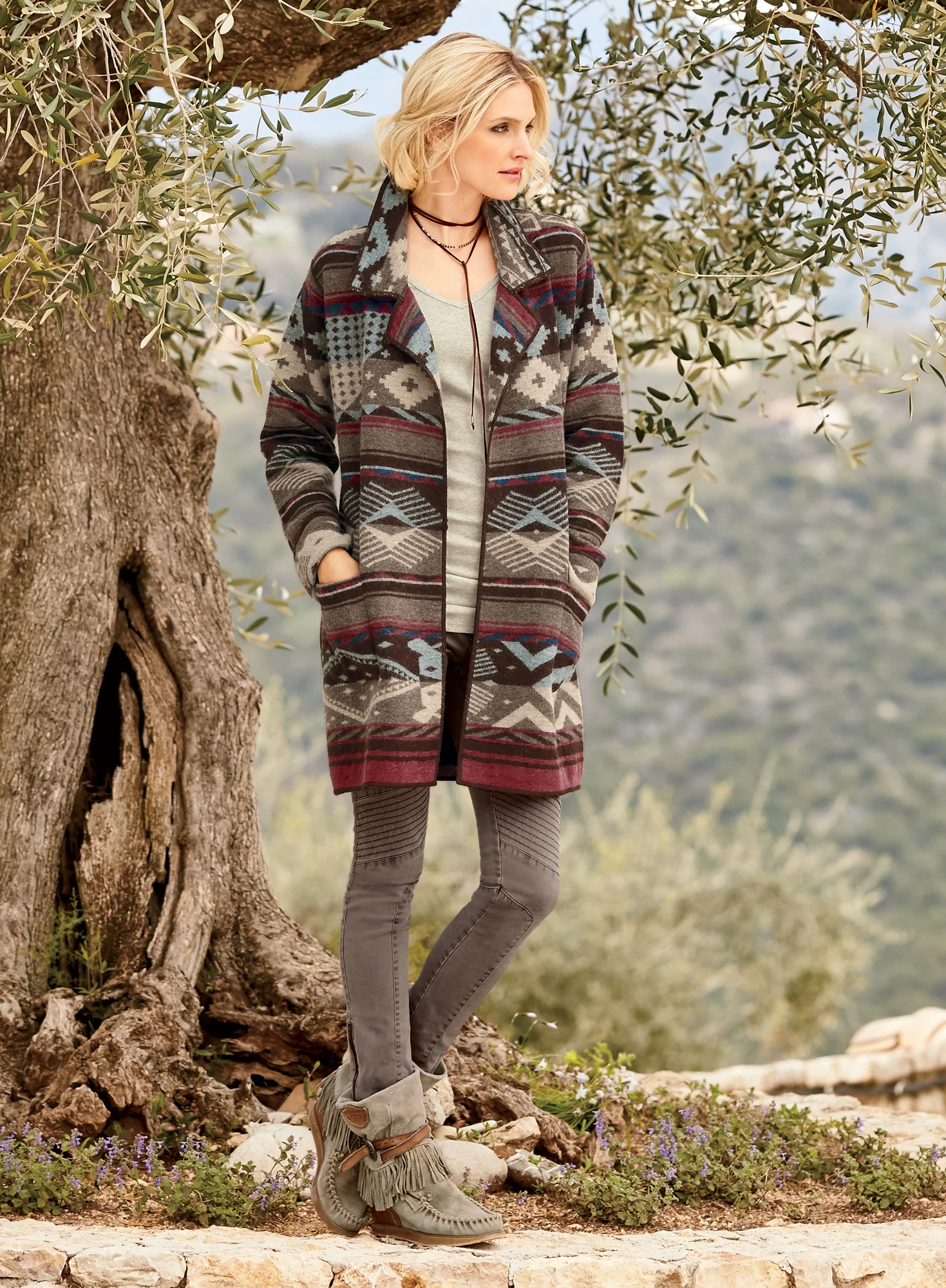 Taos Blanket Coat