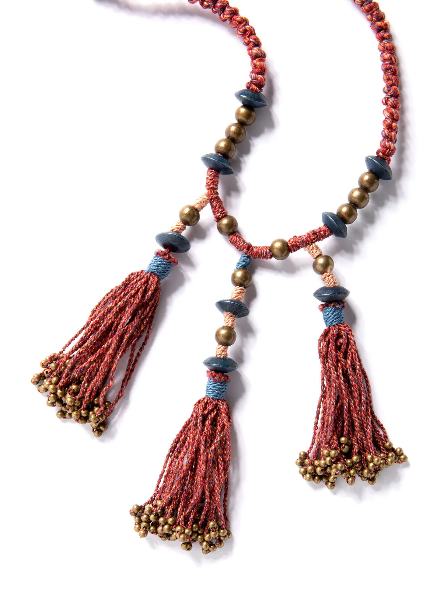 Tassel Trio Necklace - Image 2