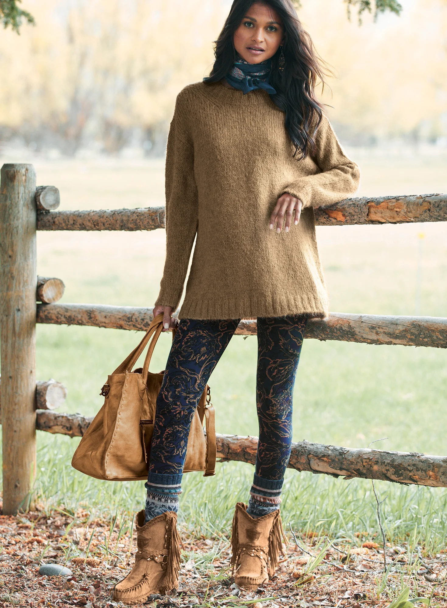 Traced Vine Leggings - Image 8