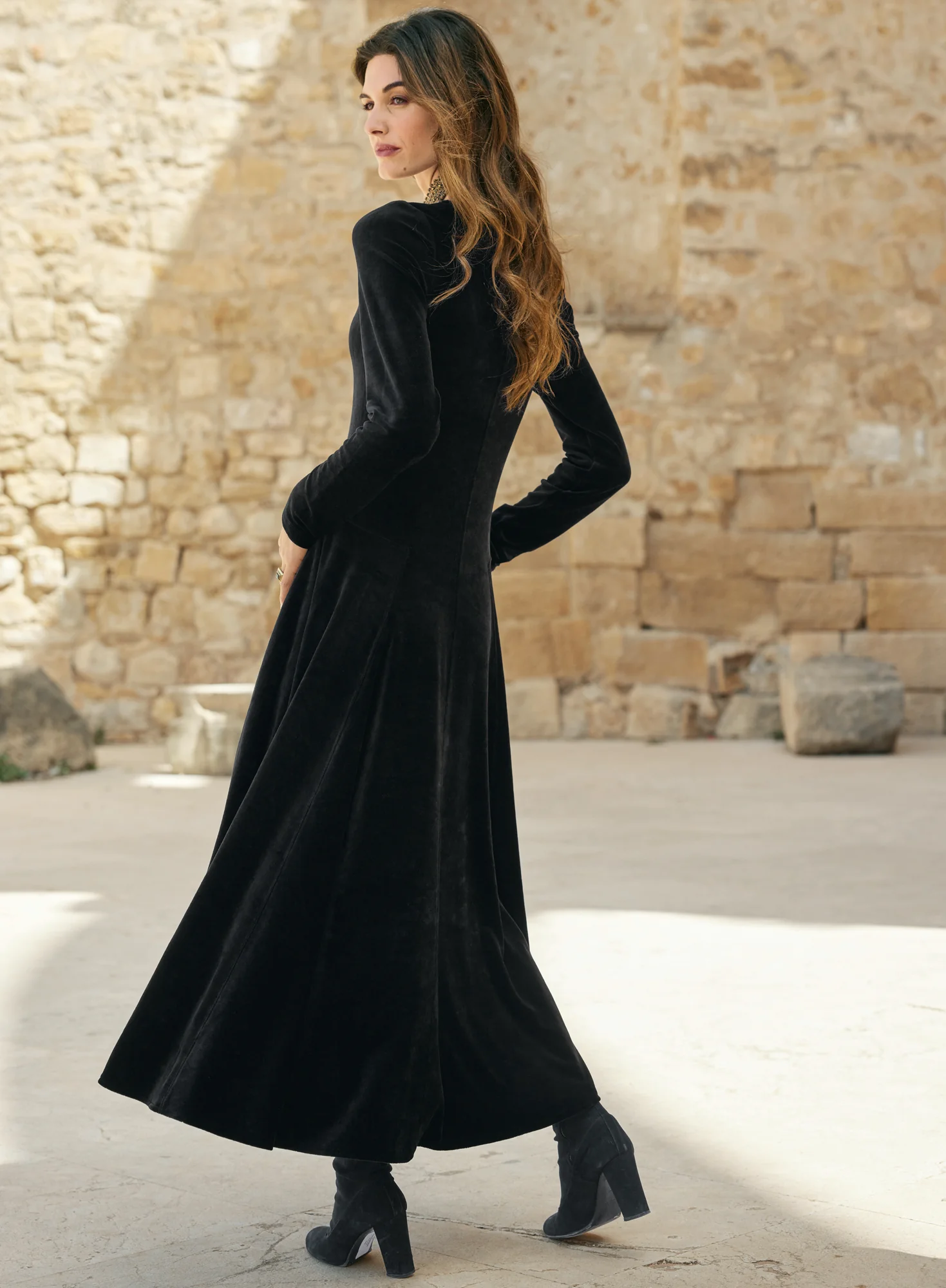 Velour Marais Dress - Image 2