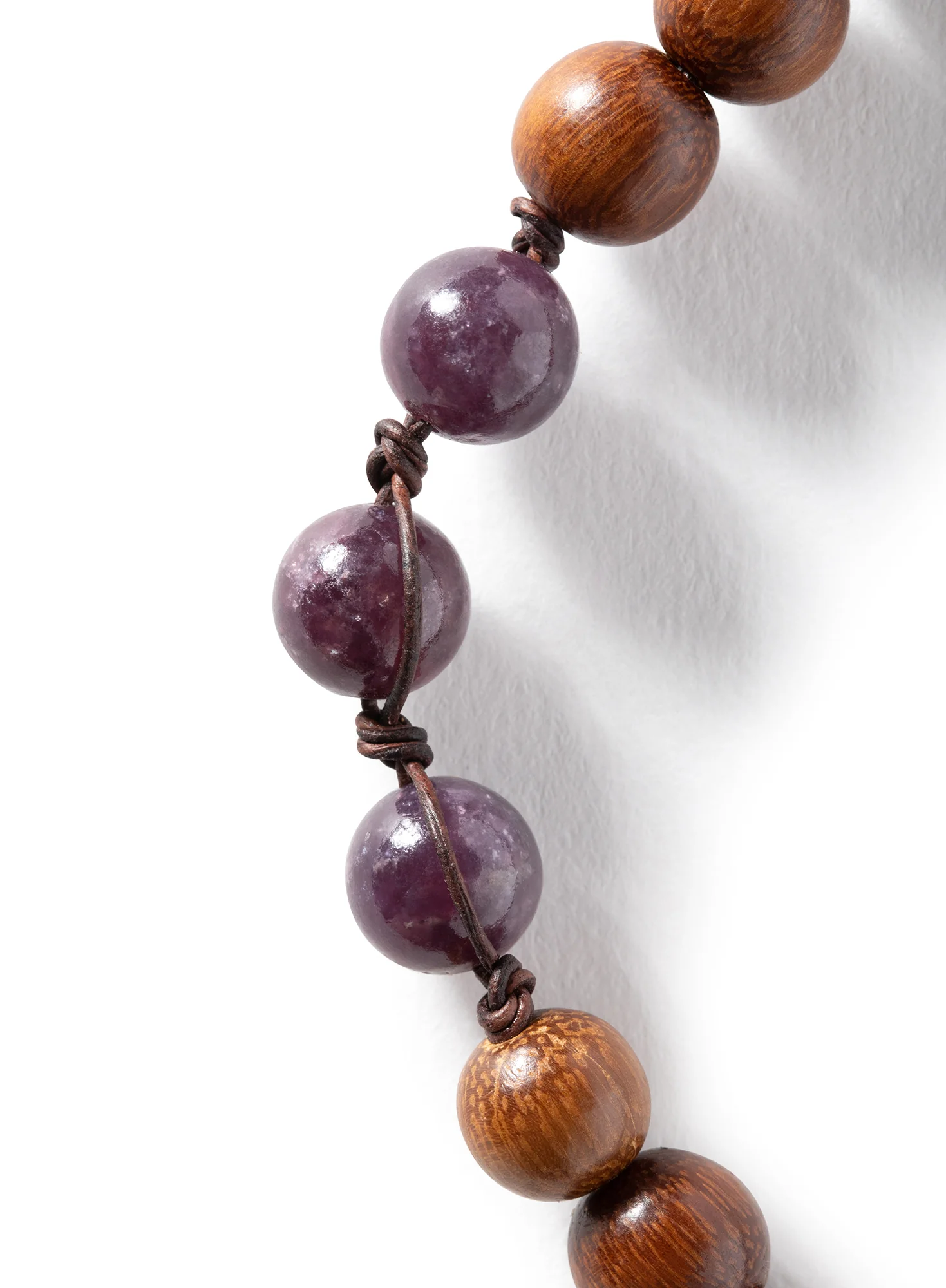 Volusia Suede Tassel Necklace - Image 2