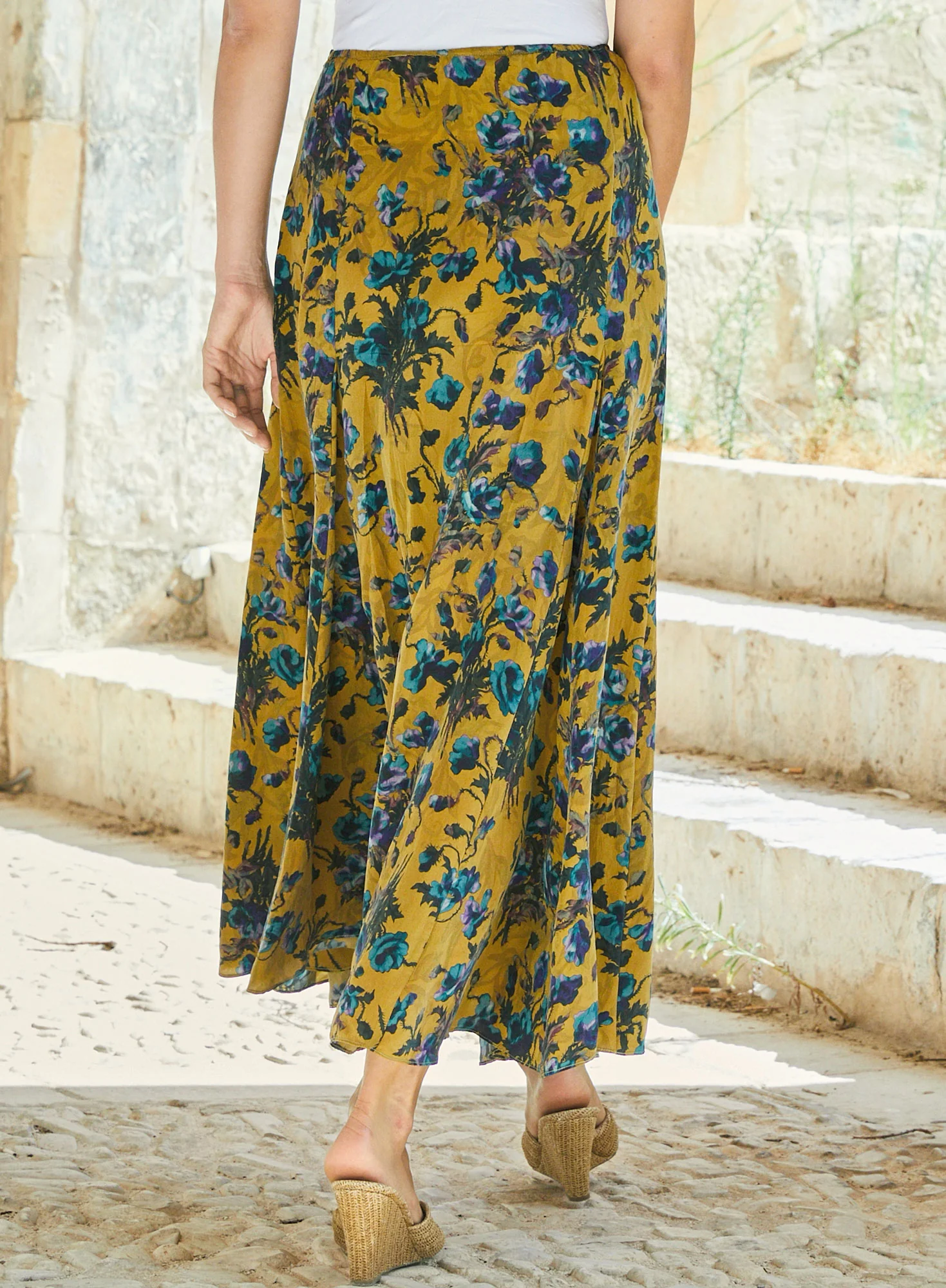 Wild Poppies Maxi-Skirt - Image 2