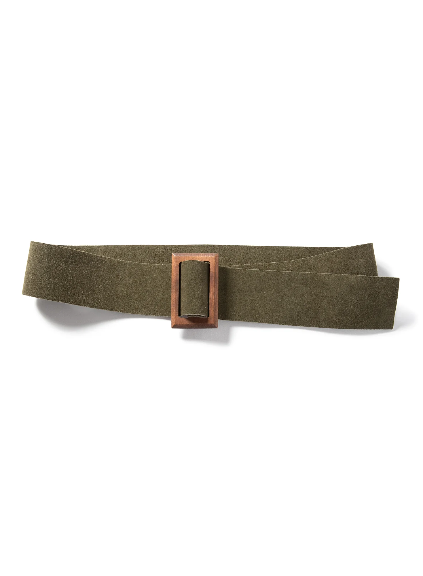 Wooden Buckle Belt